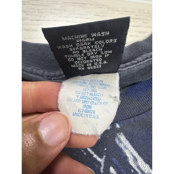 Vintage 1996 Harley Davidson AOP Shirt - Picture 6 of 8